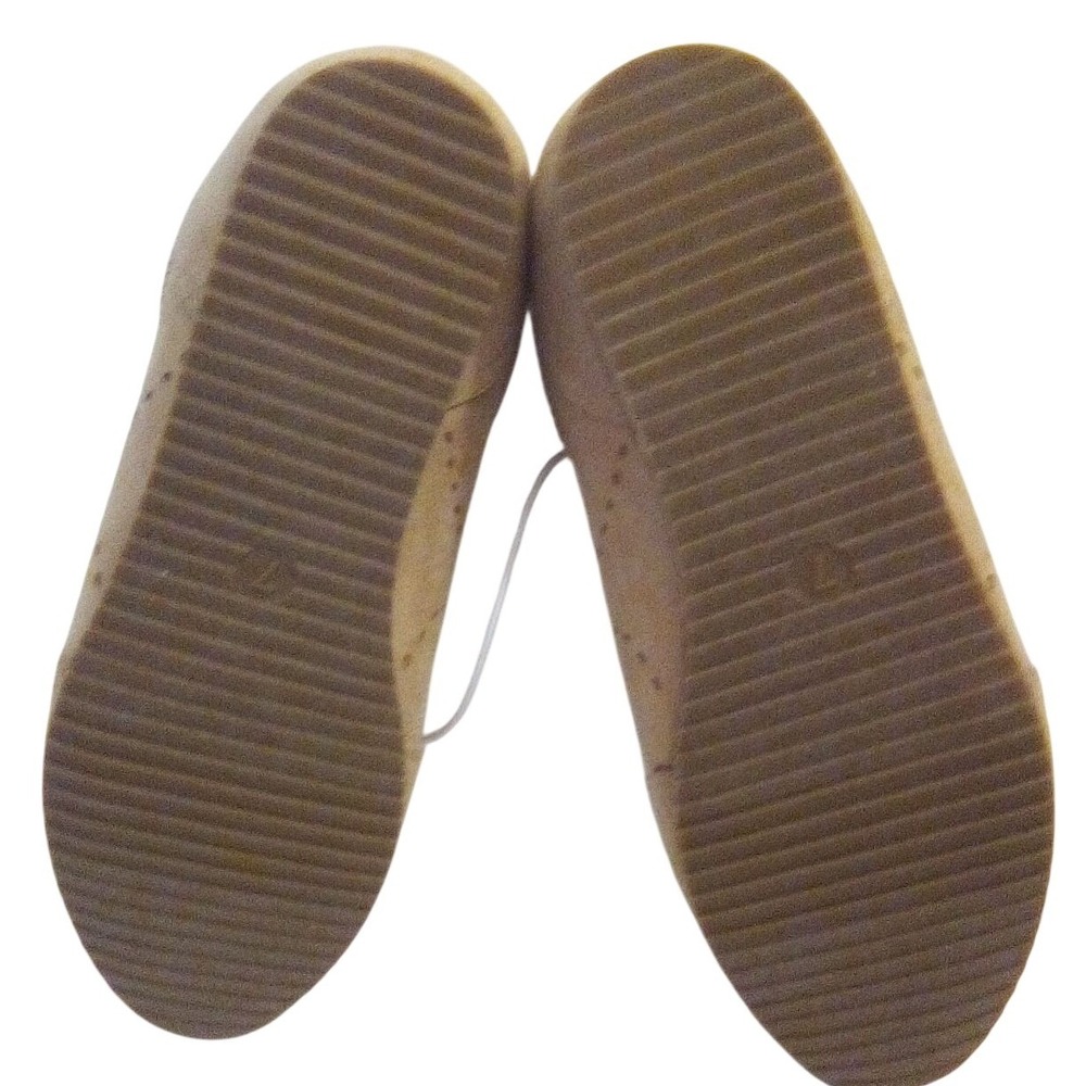 Falls Creek Womens Tan Faux Suede Memory Foam Sneakers Size 7 New - Picture 6 of 6